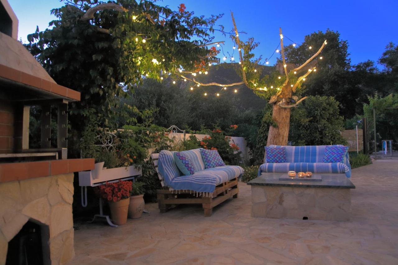 Blue Sky Cottage, Kanouli Beach Halikounas Exterior foto