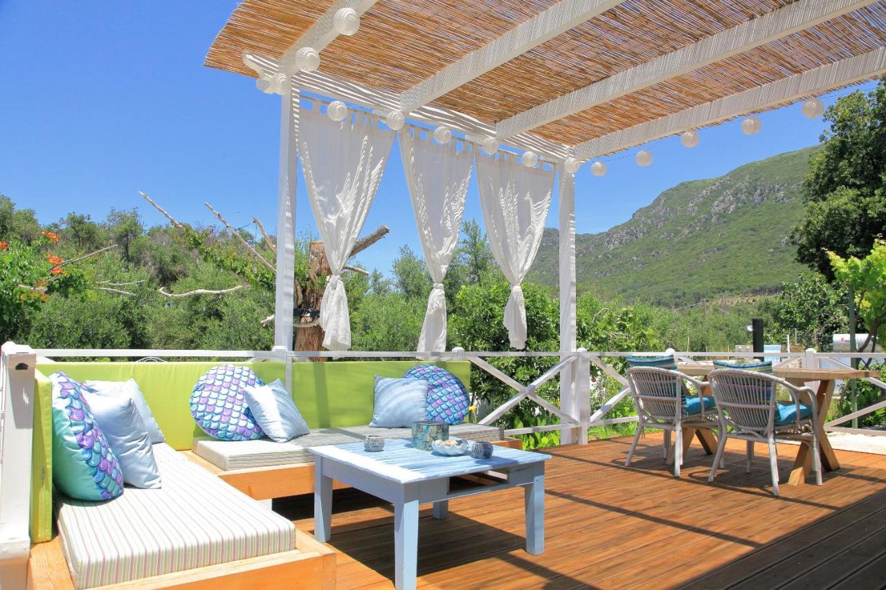 Blue Sky Cottage, Kanouli Beach Halikounas Exterior foto