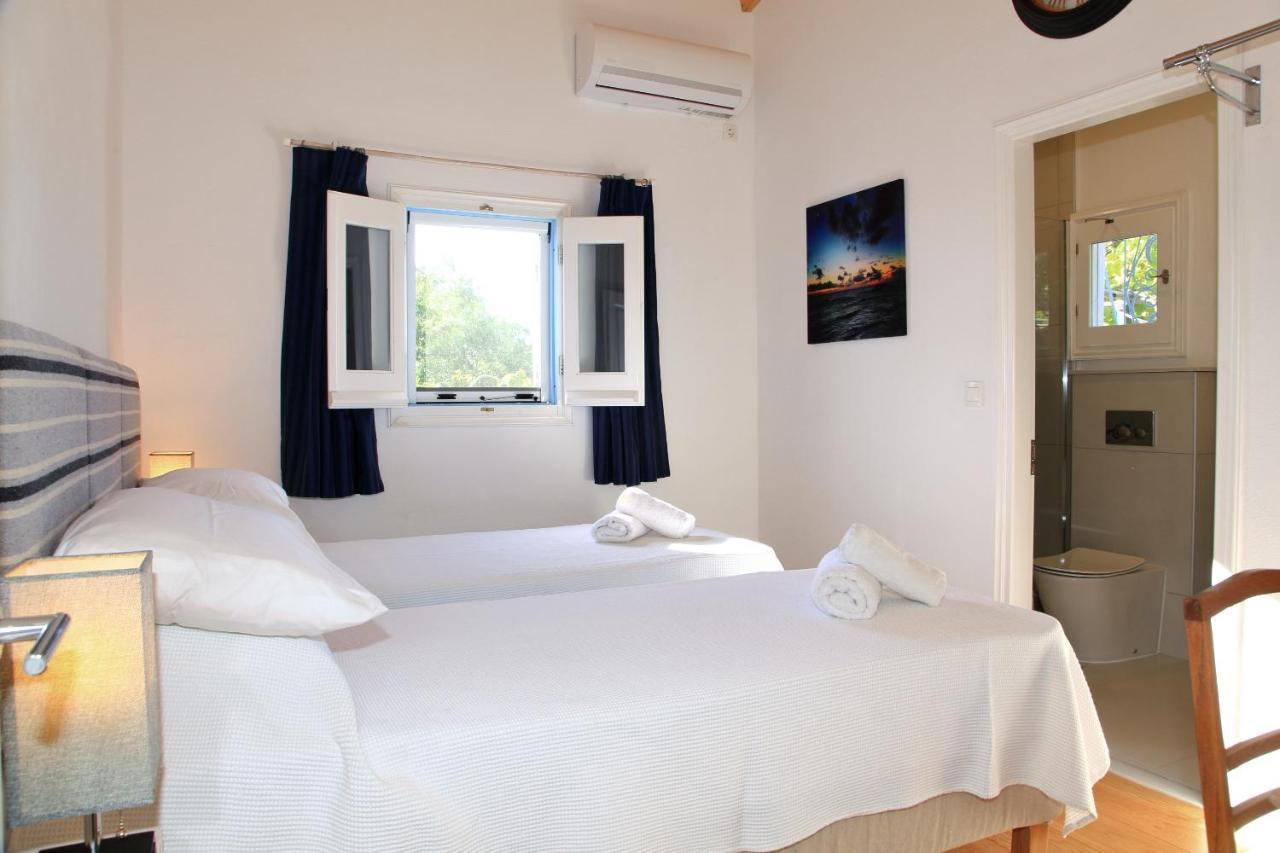 Blue Sky Cottage, Kanouli Beach Halikounas Exterior foto